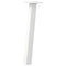 vidaXL Coffee Table Legs 4 pcs White 42 cm Steel