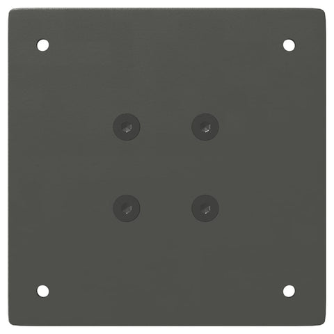 vidaXL Coffee Table Legs 4 pcs Anthracite 42 cm Steel