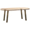 vidaXL Coffee Table Legs 4 pcs Natural Steel 42 cm Steel