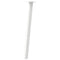 vidaXL Console Table Legs 4 pcs White 72 cm Steel