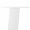 vidaXL Console Table Legs 4 pcs White 72 cm Steel