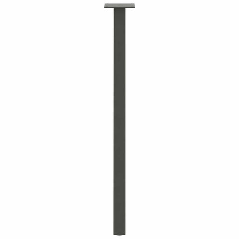 vidaXL Coffee Table Legs 4 pcs Anthracite 72 cm Steel