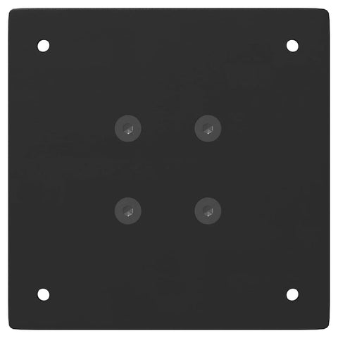 vidaXL Coffee Table Legs 4 pcs Black 30 cm Steel