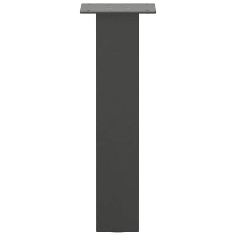 vidaXL Coffee Table Legs 4 pcs Anthracite 30 cm Steel