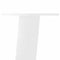 vidaXL Coffee Table Legs 4 pcs White 42 cm Steel