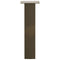 vidaXL Coffee Table Legs 4 pcs Natural Steel 42 cm Steel