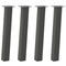 vidaXL Console Table Legs 4 pcs Anthracite 72 cm Steel