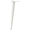 vidaXL Coffee Table Legs Conical Shape 4 pcs White 30-31 cm Steel