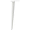 vidaXL Coffee Table Legs Conical Shape 4 pcs White 42-43 cm Steel