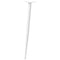 vidaXL Console Table Legs Conical Shape 4 pcs White 72-73 cm Steel