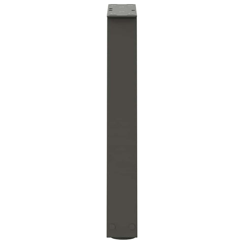 vidaXL Dining Table Legs V-Shape 2 pcs Anthracite 38x(42-43.3) cm Steel