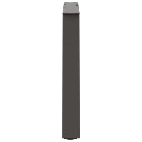 vidaXL Dining Table Legs V-Shape 2 pcs Anthracite 60x(42-43.3) cm Steel