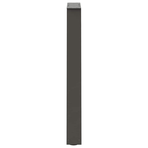 vidaXL Dining Table Legs V-Shape 2 pcs Anthracite 50x(72-73.3) cm Steel