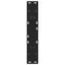 vidaXL Coffee Table Legs V-Shape 2 pcs Black 60x(72-73) cm Steel