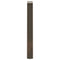 vidaXL Dining Table Legs V-Shape 2 pcs Natural Steel 60x(72-73.3) cm Steel