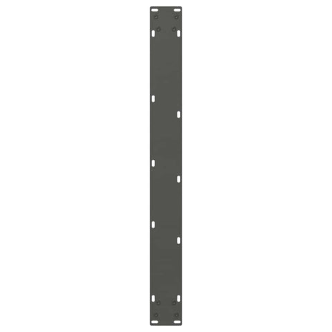 vidaXL Dining Table Legs V-Shape 2 pcs Anthracite 70x(72-73.3) cm Steel