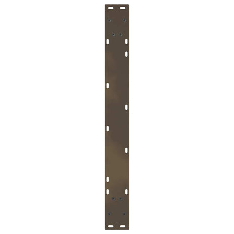 vidaXL Dining Table Legs V-Shape 2 pcs Natural Steel 70x(72-73.3) cm Steel