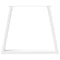 vidaXL Dining Table Legs V-Shape 2 pcs White 80x(72-73.3) cm Steel