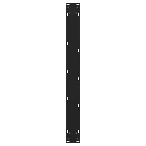 vidaXL Dining Table Legs V-Shape 2 pcs Black 100x(72-73.3) cm Steel