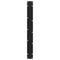 vidaXL Dining Table Legs V-Shape 2 pcs Black 100x(72-73.3) cm Steel