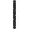vidaXL Dining Table Legs V-Shape 3 pcs Black 70x(72-73.3) cm Steel