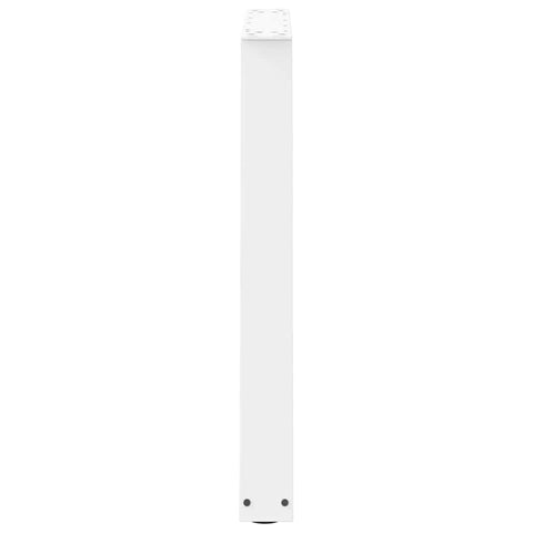 vidaXL Dining Table Legs V-Shape 3 pcs White 80x(72-73.3) cm Steel