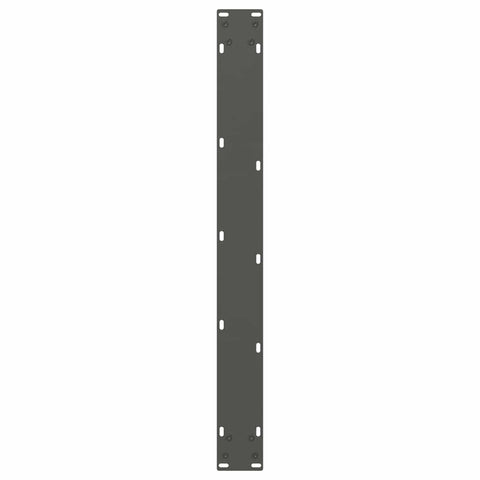 vidaXL Dining Table Legs V-Shape 3 pcs Anthracite 80x(72-73.3) cm Steel