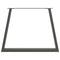 vidaXL Dining Table Legs V-Shape 3 pcs Anthracite 90x(72-73.3) cm Steel
