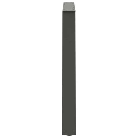 vidaXL Dining Table Legs V-Shape 3 pcs Anthracite 90x(72-73.3) cm Steel