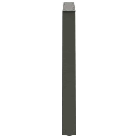 vidaXL Dining Table Legs V-Shape 3 pcs Anthracite 100x(72-73.3) cm Steel