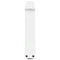 vidaXL Coffee Table Legs V-Shape 2 pcs White 50x(30-31.3) cm Steel