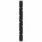 vidaXL Dining Table Legs V-Shape 2 pcs Black 70x(30-31.3) cm Steel