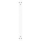 vidaXL Dining Table Legs V-Shape 2 pcs White 70x(30-31.3) cm Steel