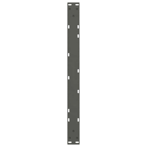 vidaXL Dining Table Legs V-Shape 2 pcs Anthracite 70x(30-31.3) cm Steel