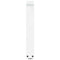 vidaXL Dining Table Legs V-Shape 2 pcs White 38x(42-43.3) cm Steel