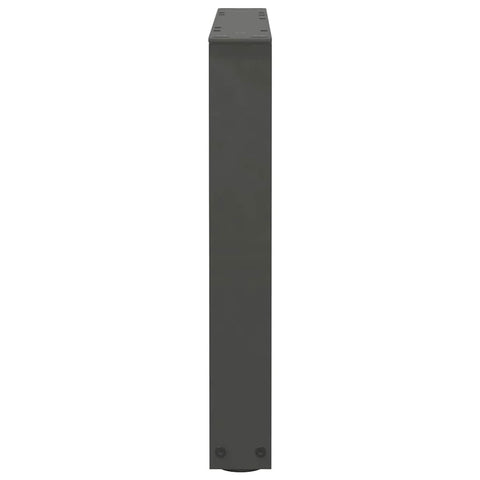 vidaXL Dining Table Legs V-Shape 2 pcs Anthracite 50x(42-43.3) cm Steel