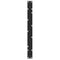 vidaXL Dining Table Legs V-Shape 2 pcs Black 70x(42-43.3) cm Steel