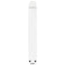 vidaXL Dining Table Legs V-Shape 2 pcs White 70x(42-43.3) cm Steel