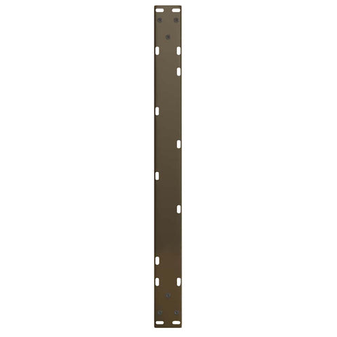 vidaXL Dining Table Legs V-Shape 2 pcs Natural Steel 70x(42-43.3) cm Steel
