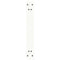vidaXL Dining Table Legs V-Shape 2 pcs White 60x(72-73.3) cm Steel