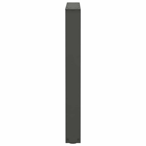 vidaXL Dining Table Legs V-Shape 2 pcs Anthracite 60x(72-73.3) cm Steel