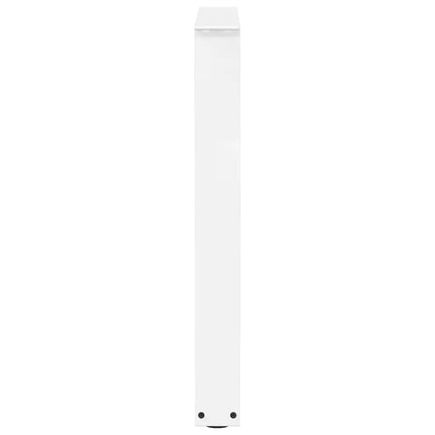 vidaXL Dining Table Legs V-Shape 2 pcs White 70x(72-73.3) cm Steel