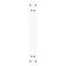 vidaXL Dining Table Legs V-Shape 2 pcs White 70x(72-73.3) cm Steel