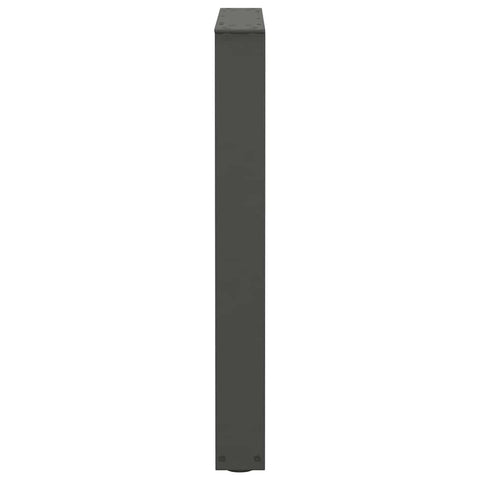 vidaXL Dining Table Legs V-Shape 2 pcs Anthracite 70x(72-73.3) cm Steel