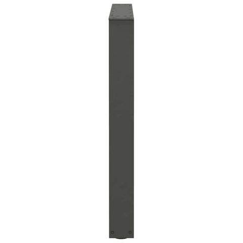 vidaXL Dining Table Legs V-Shape 2 pcs Anthracite 80x(72-73.3) cm Steel