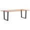 vidaXL Dining Table Legs V-Shape 2 pcs Anthracite 80x(72-73.3) cm Steel