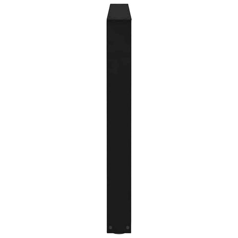vidaXL Dining Table Legs V-Shape 2 pcs Black 100x(72-73.3) cm Steel