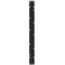 vidaXL Dining Table Legs V-Shape 2 pcs Black 100x(72-73.3) cm Steel