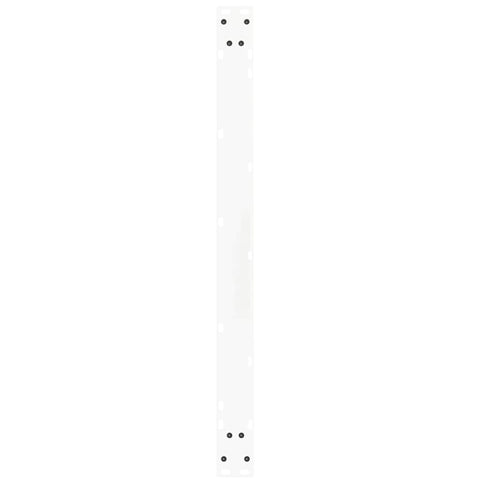 vidaXL Dining Table Legs V-Shape 2 pcs White 100x(72-73.3) cm Steel