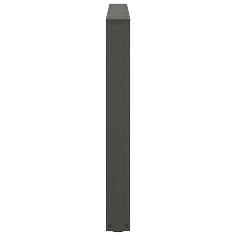 vidaXL Dining Table Legs V-Shape 2 pcs Anthracite 100x(72-73.3) cm Steel
